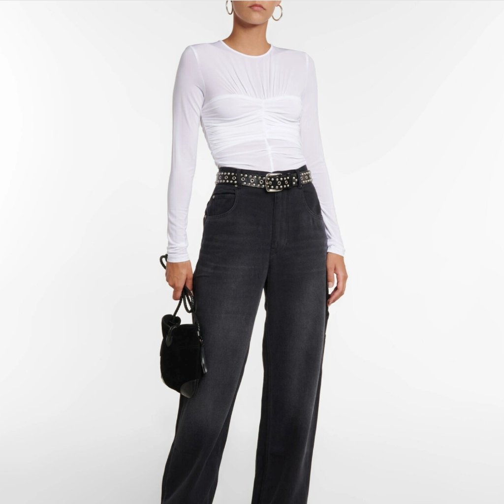 Isabel Marant - Jalila Jersey Long-Sleeved Top